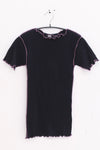 BASERANGE 25 Autumn/Winter VEIN TEE SHIRT T-shirt BAS-TTVT-CR-AU25-MURANO NAVY